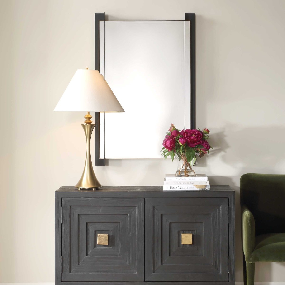 Cunene Industrial Wall Mirror - Uttermost - Rectangular Mirrors by Modest Hut