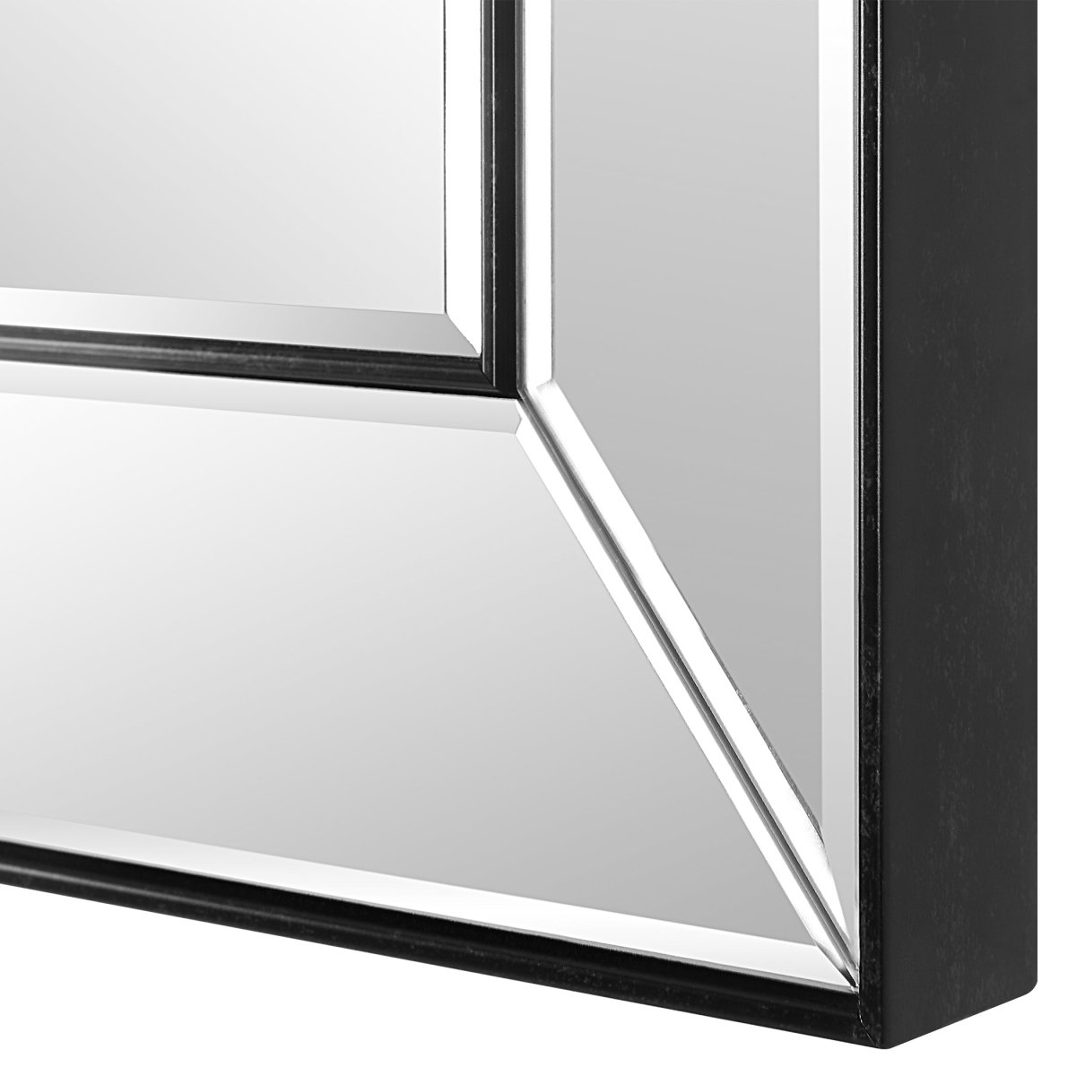 Dark Bronze Rectangular Mirror with Thin Inner Edge - Uttermost - Rectangular Mirrors by Modest Hut