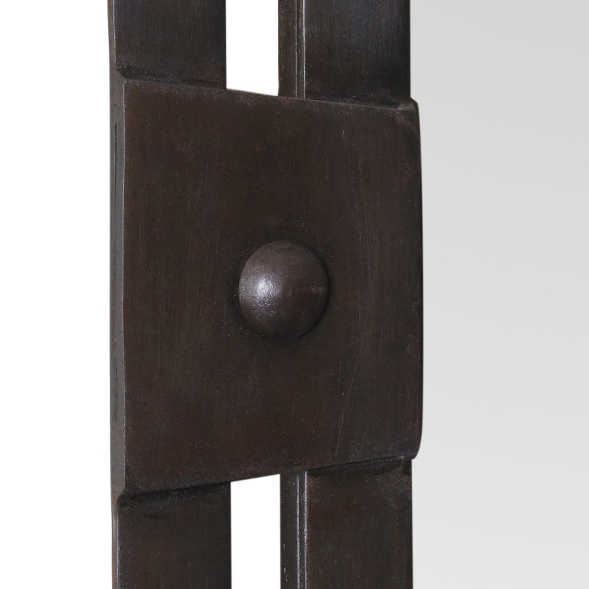 Distressed Gunmetal Iron Frame Mirror - Uttermost - Rectangular Mirrors by Modest Hut