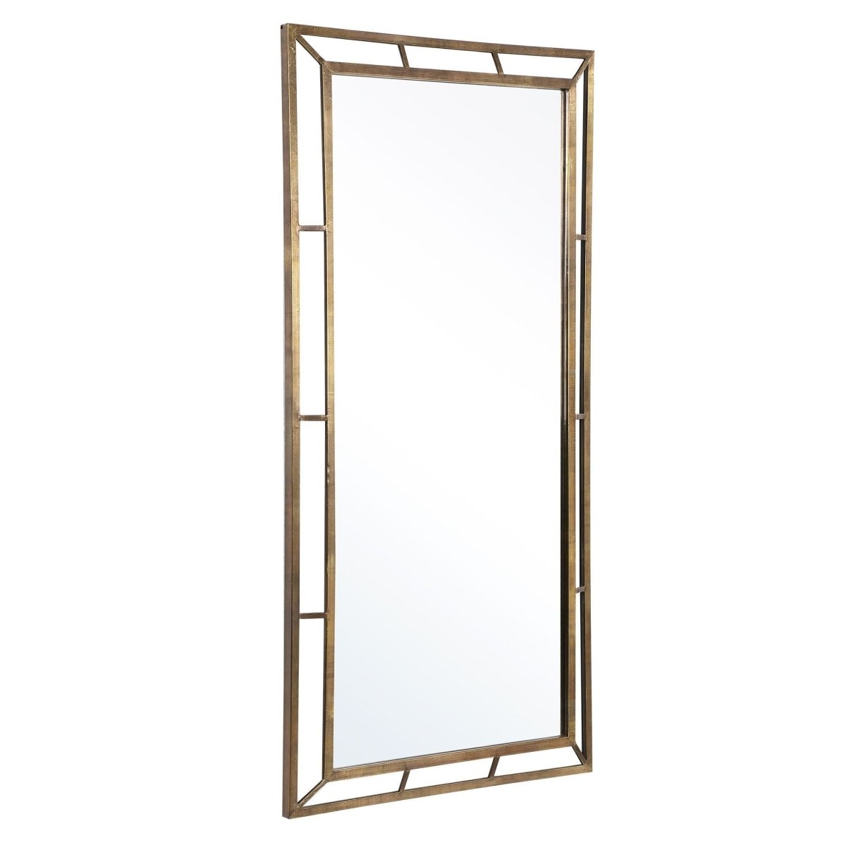 Farrow Copper Industrial Mirror - Uttermost - Rectangular Mirrors by Modest Hut