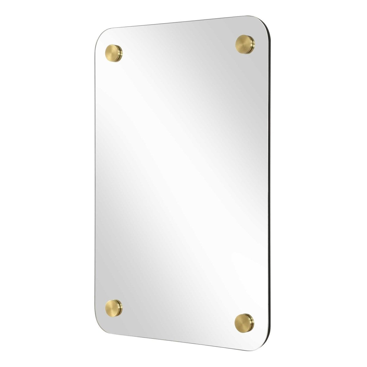 Hamrick Frameless Mirror - Uttermost - Rectangular Mirrors by Modest Hut