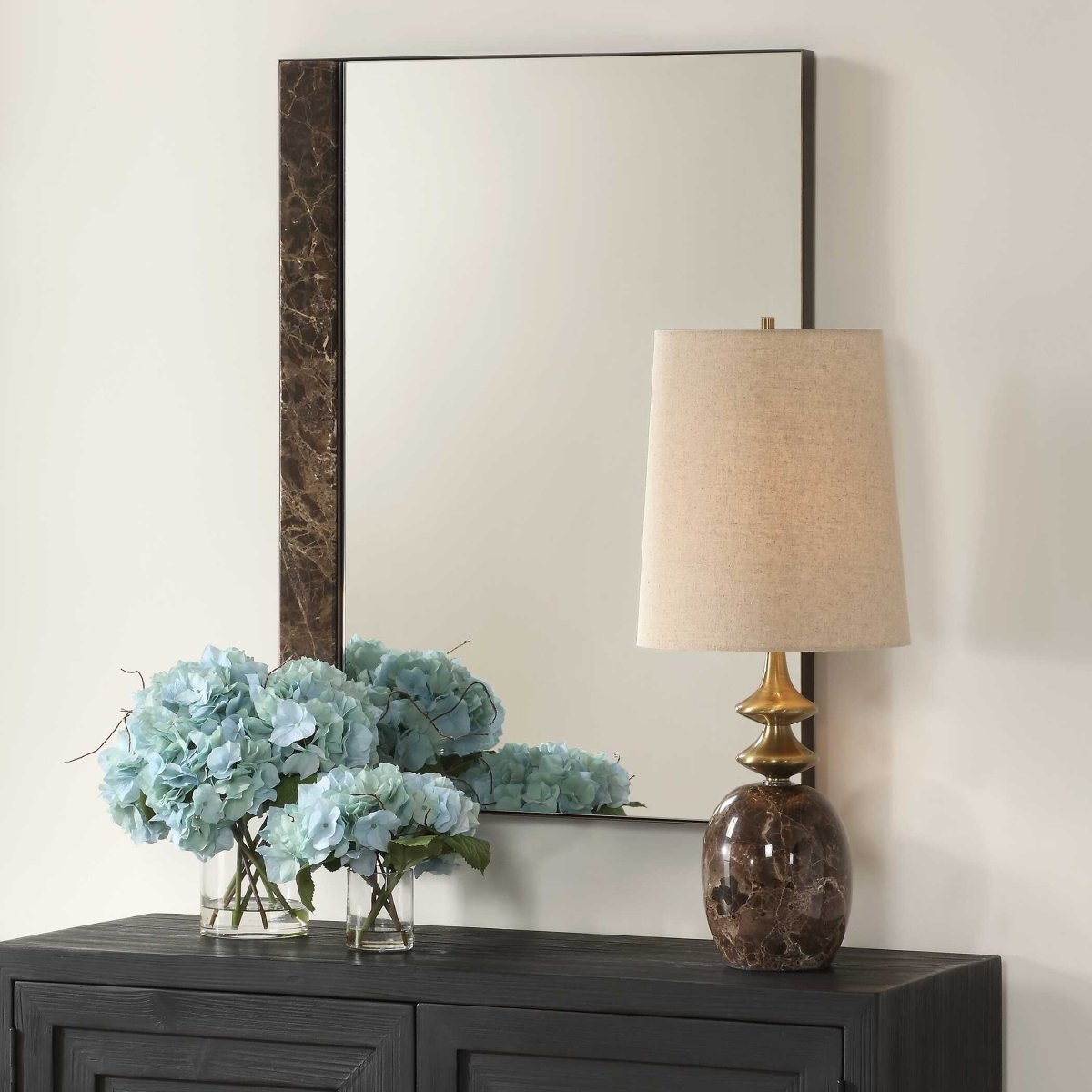Hanover Marble Mirror - Uttermost - Rectangular Mirrors by Modest Hut