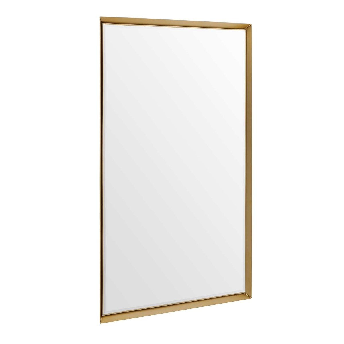 Heisler Brass Mirror - Uttermost - Rectangular Mirrors by Modest Hut