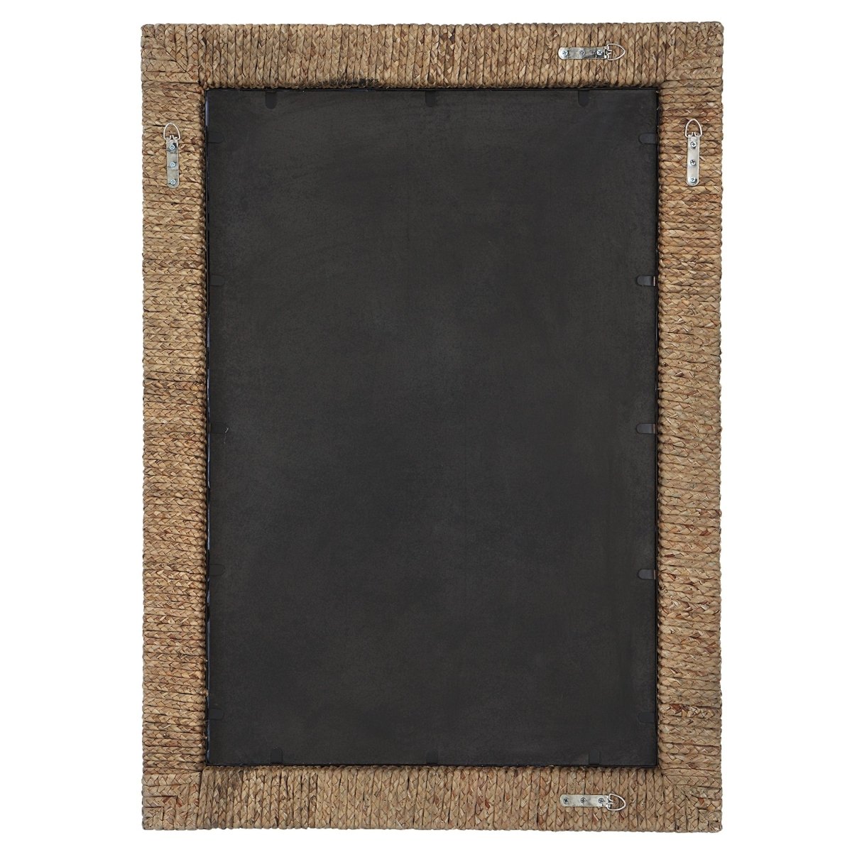 Island Braided Straw Mirror - Uttermost - Rectangular Mirrors by Modest Hut