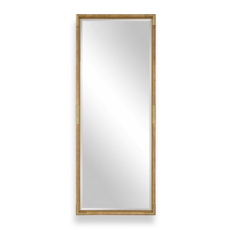 Kampar Full Length Rattan Tall Mirror - Other Mirrors