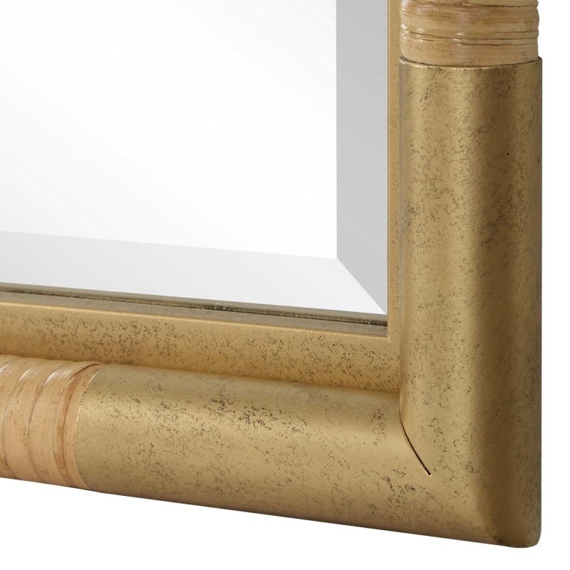 Kampar Full Length Rattan Tall Mirror - Other Mirrors