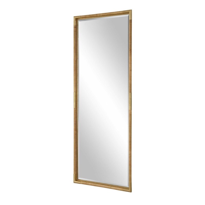 Kampar Full Length Rattan Tall Mirror - Other Mirrors