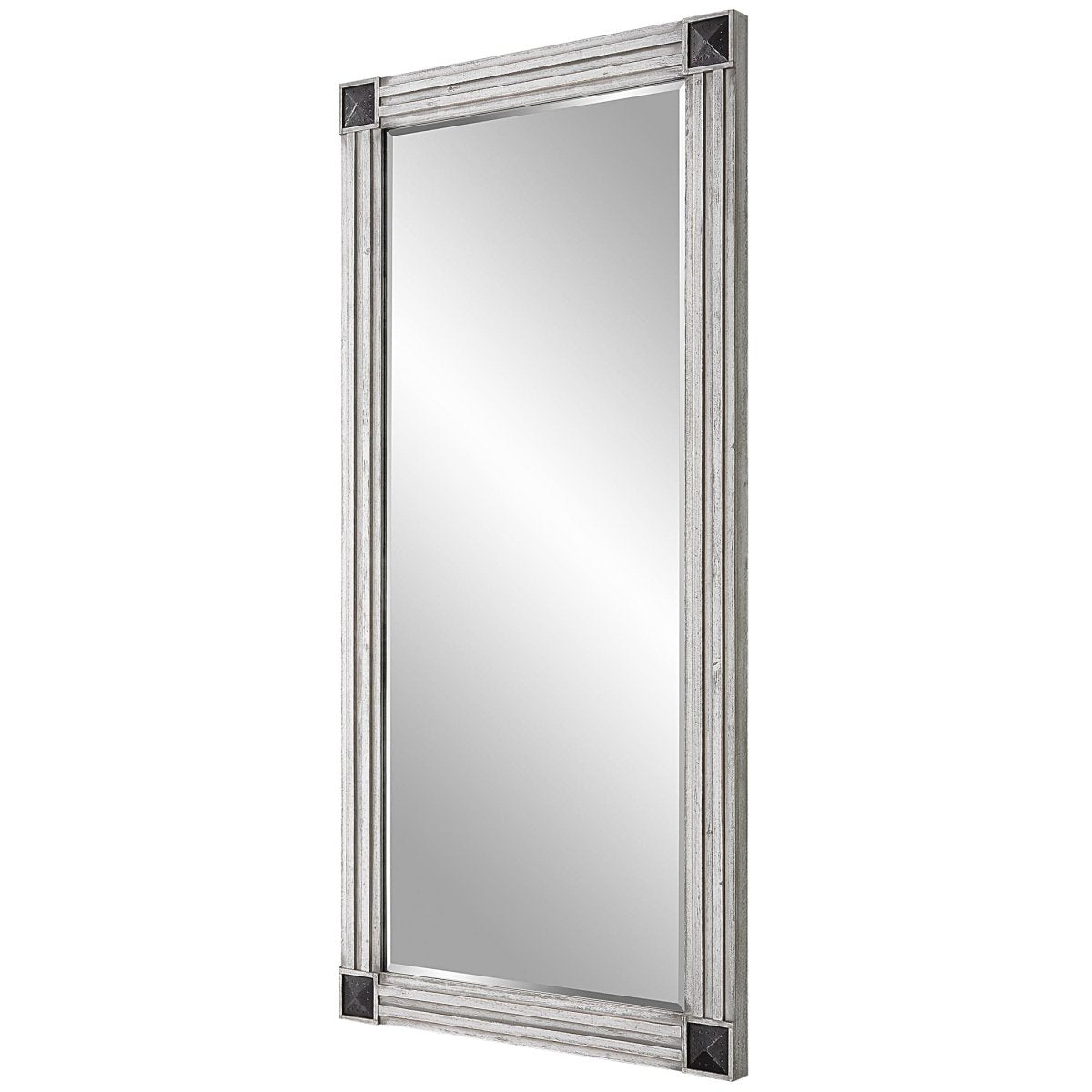 Manor Distressed Oversized Mirror - Uttermost - Rectangular Mirrors by Modest Hut