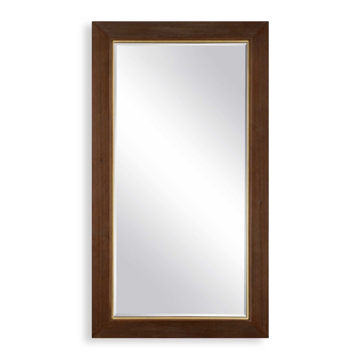 Matheson Rectangular Walnut Mirror - Uttermost - Rectangular Mirrors by Modest Hut