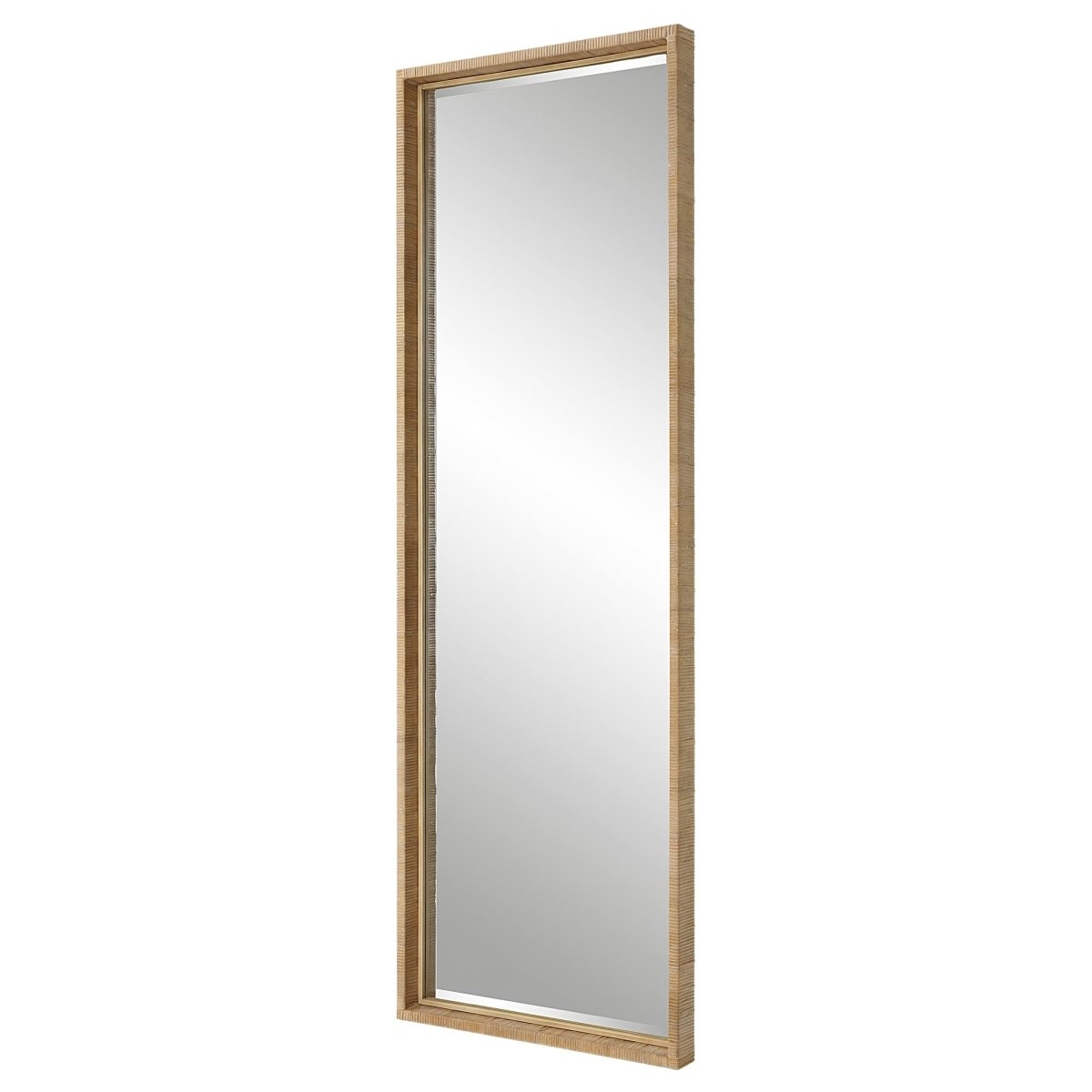 Paradise Rattan Mirror - Uttermost - Rectangular Mirrors by Modest Hut