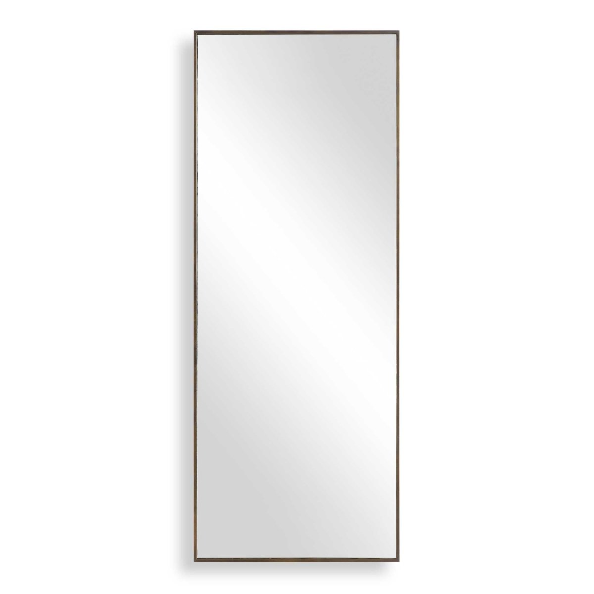 Patterson Bronze Dressing Mirror - Uttermost - Rectangular Mirrors by Modest Hut