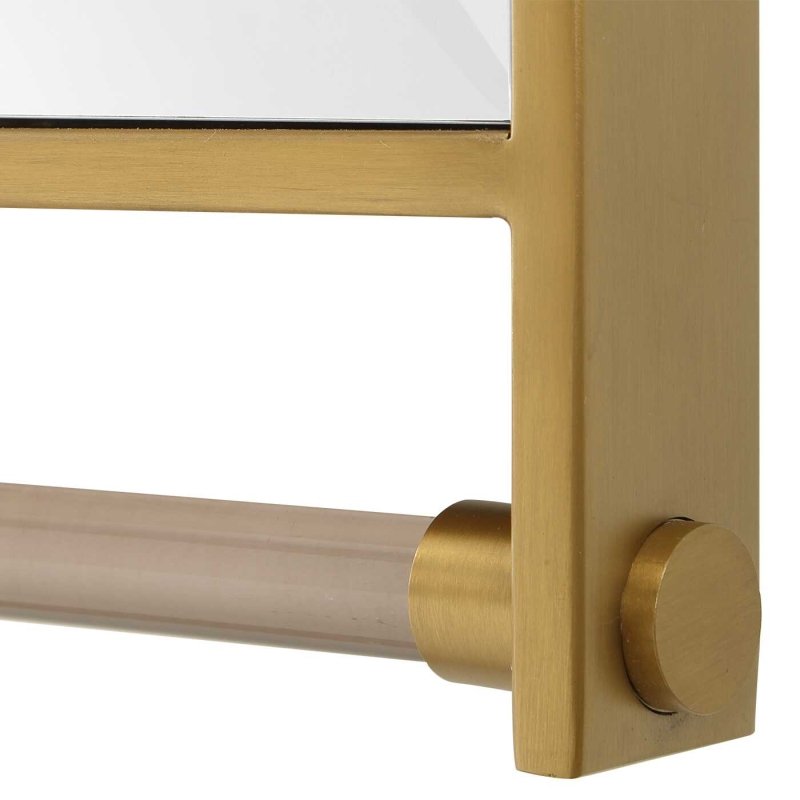 Ripoll Antique Brass Mirror - Other Mirrors