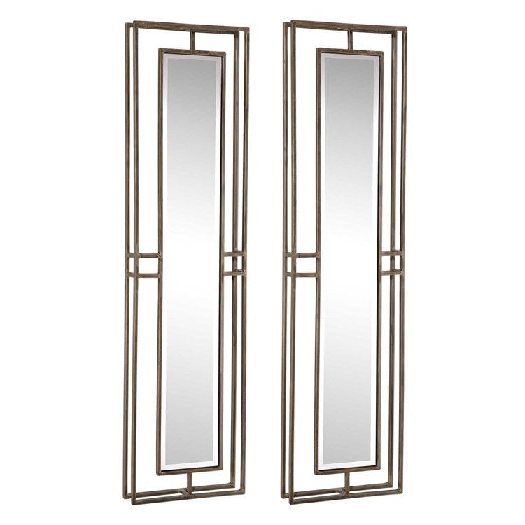 Rutledge Mirrors, S/2 - Uttermost - Rectangular Mirrors by Modest Hut