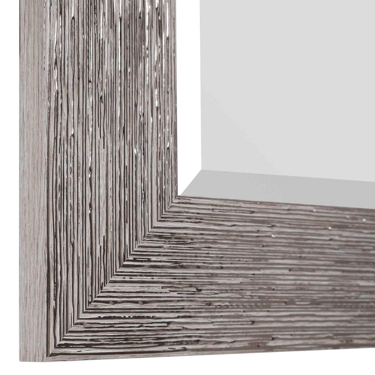 Silver Lignus Mirror - Uttermost - Rectangular Mirrors by Modest Hut