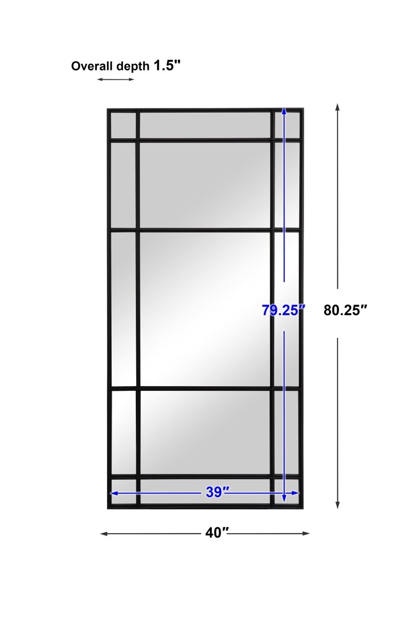 Spurgeon Leaner Mirror - Uttermost - Rectangular Mirrors by Modest Hut
