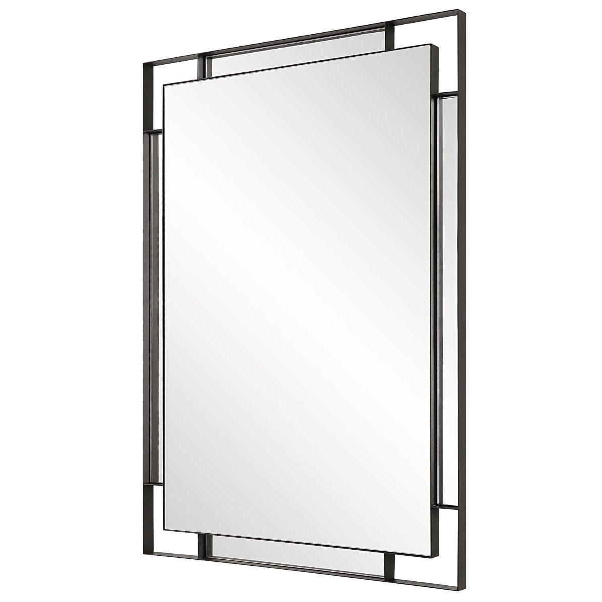Stellan Black Mirror - Uttermost - Rectangular Mirrors by Modest Hut