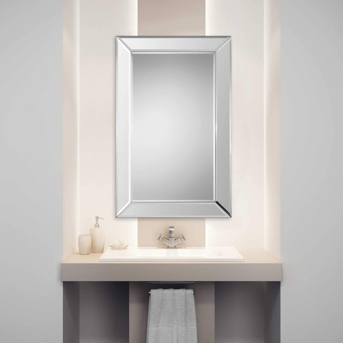Viserys Rectangular Mirror - Uttermost - Rectangular Mirrors by Modest Hut