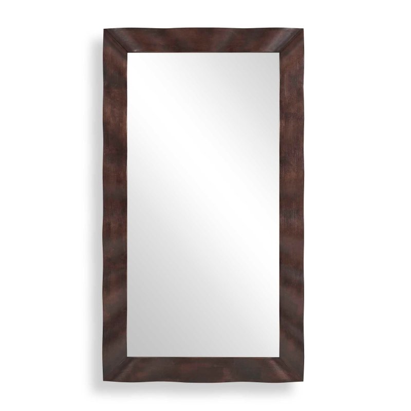 Wrinkle Wavy Wood Mirror - Rectangular Mirrors