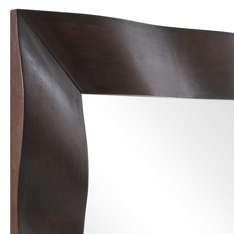 Wrinkle Wavy Wood Mirror by Uttermost alternate view 3