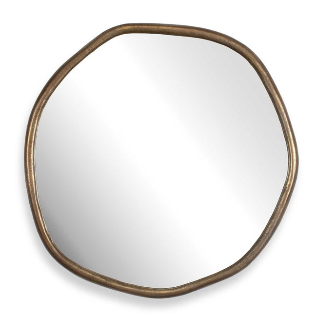 Ambrose Indoor-Outdoor Round Mirror - Round Mirrors