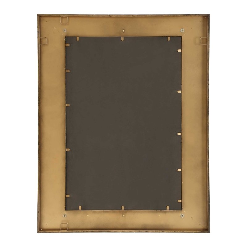 Around The Bend Golden Bronze Mirror - Round Mirrors