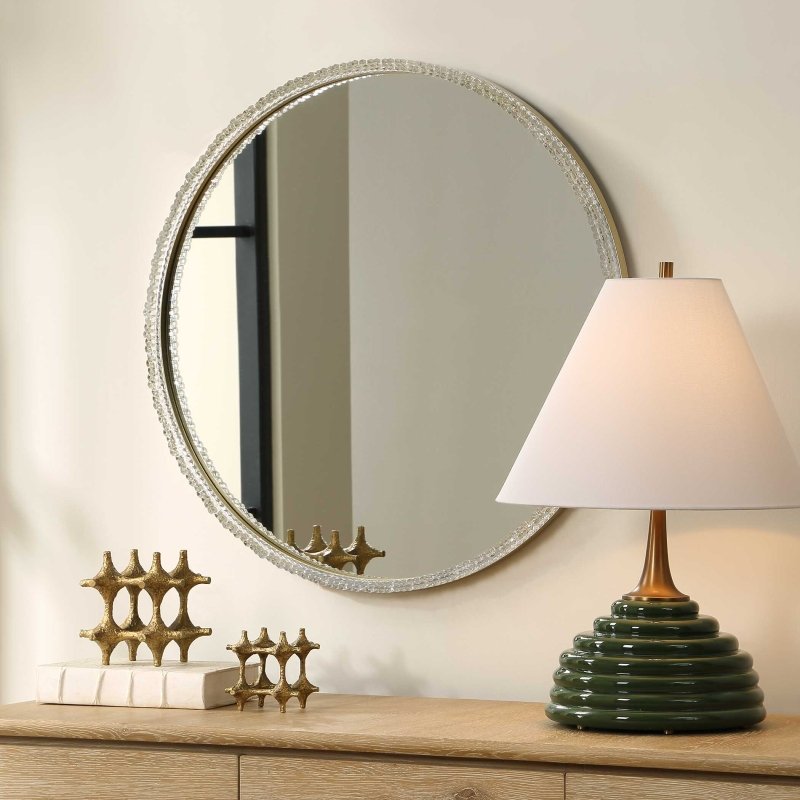 Break The Ice Round Mirror - Round Mirrors