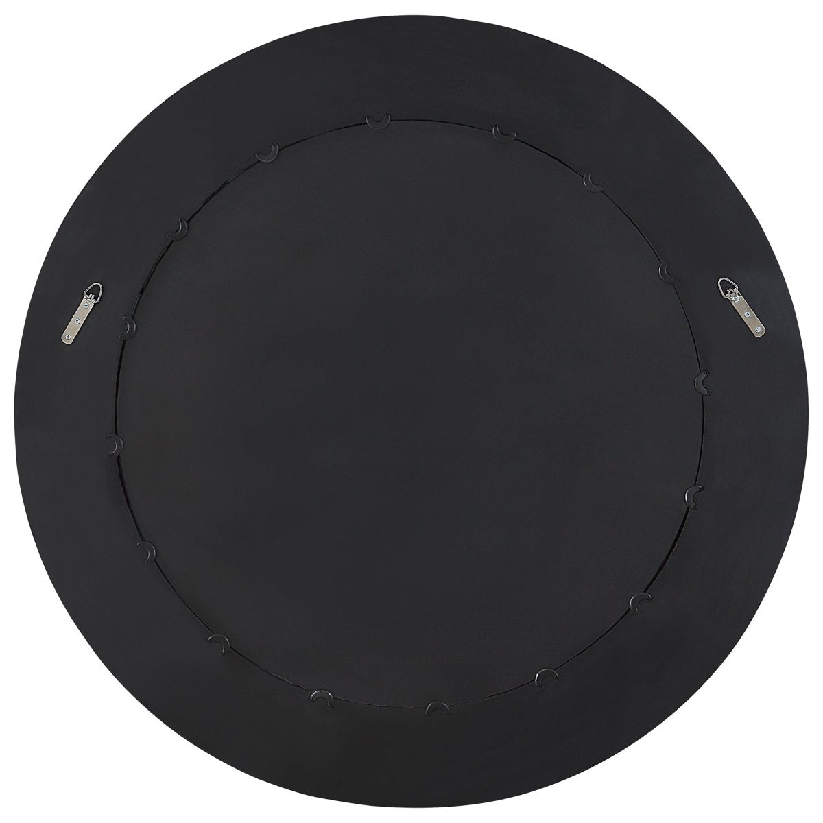 Caribou Dark Espresso Round Mirror - Uttermost - Round Mirrors by Modest Hut