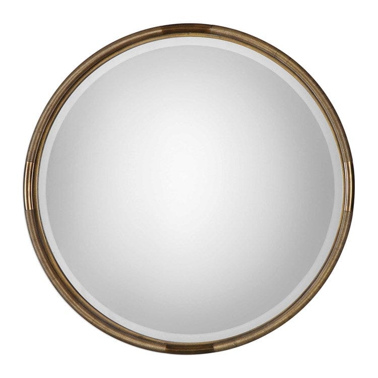 Finnick Round Mirror - Uttermost - Round Mirrors by Modest Hut