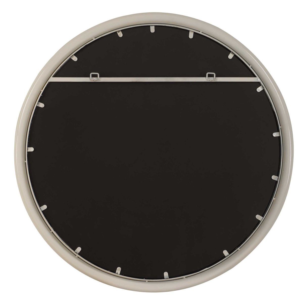 Florian Warm White Round Mirror - Uttermost - Round Mirrors by Modest Hut