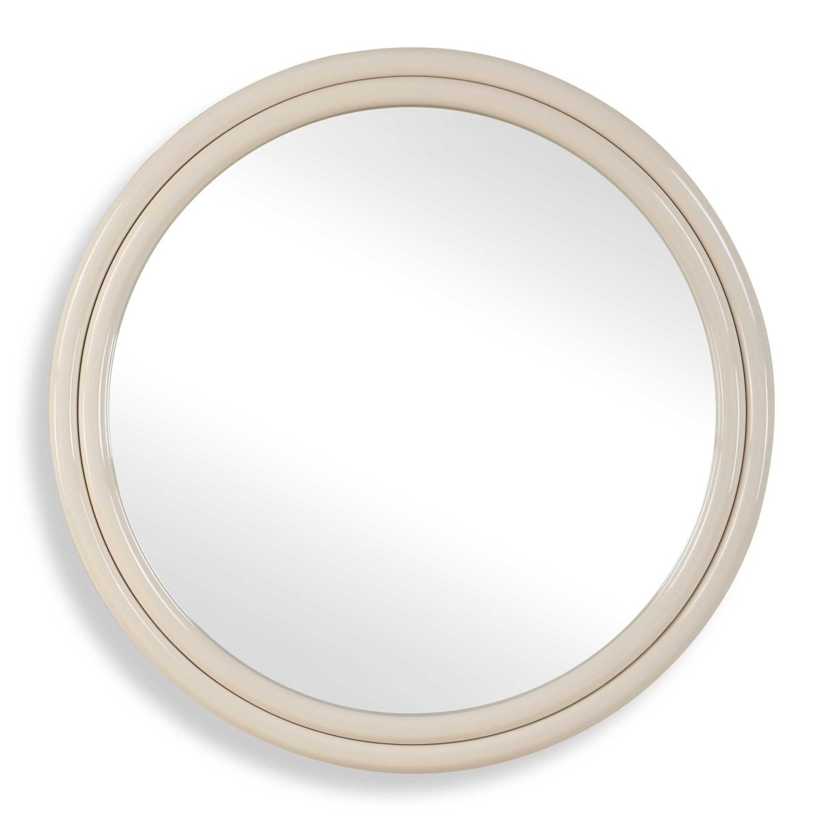 Florian Warm White Round Mirror - Uttermost - Round Mirrors by Modest Hut