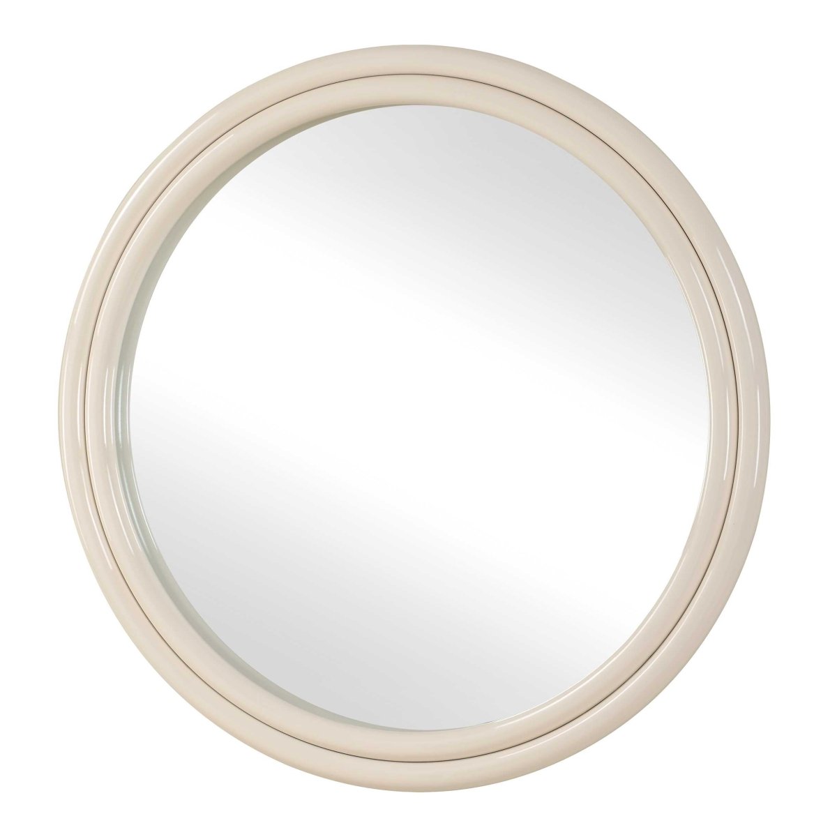 Florian Warm White Round Mirror - Uttermost - Round Mirrors by Modest Hut