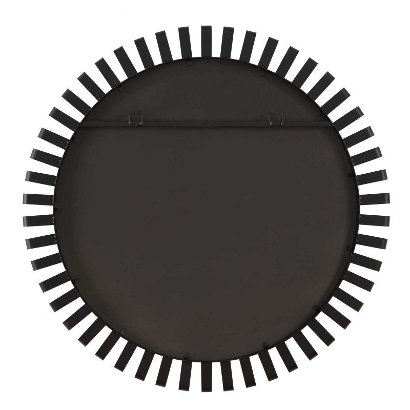 Jael Black Round Mirror by Uttermost alternate view 4
