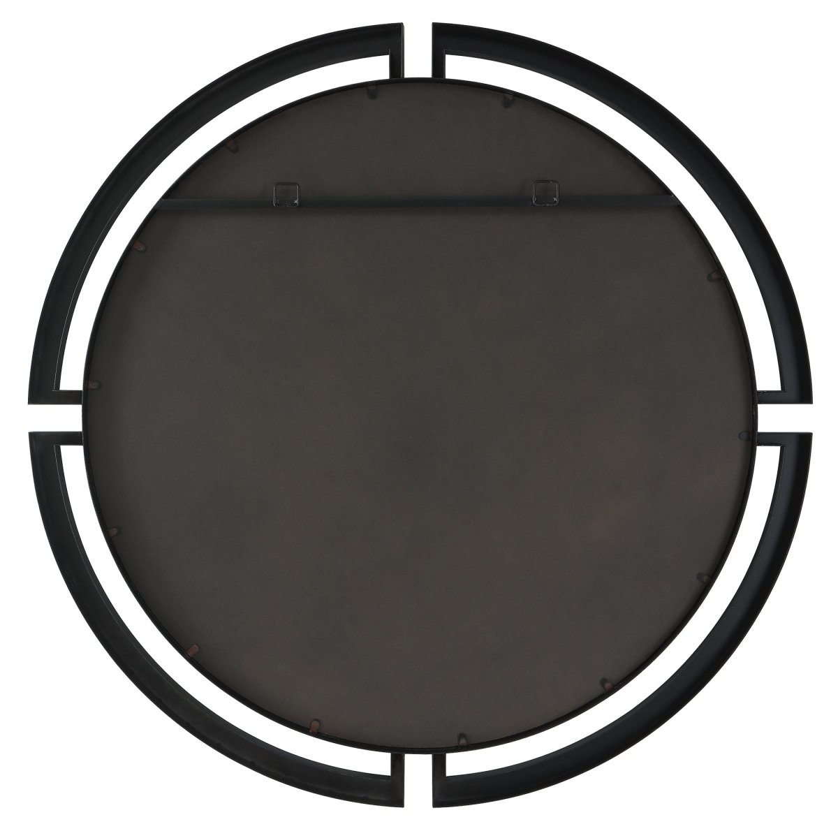 Quadrant Modern Round Mirror - Uttermost - Round Mirrors by Modest Hut
