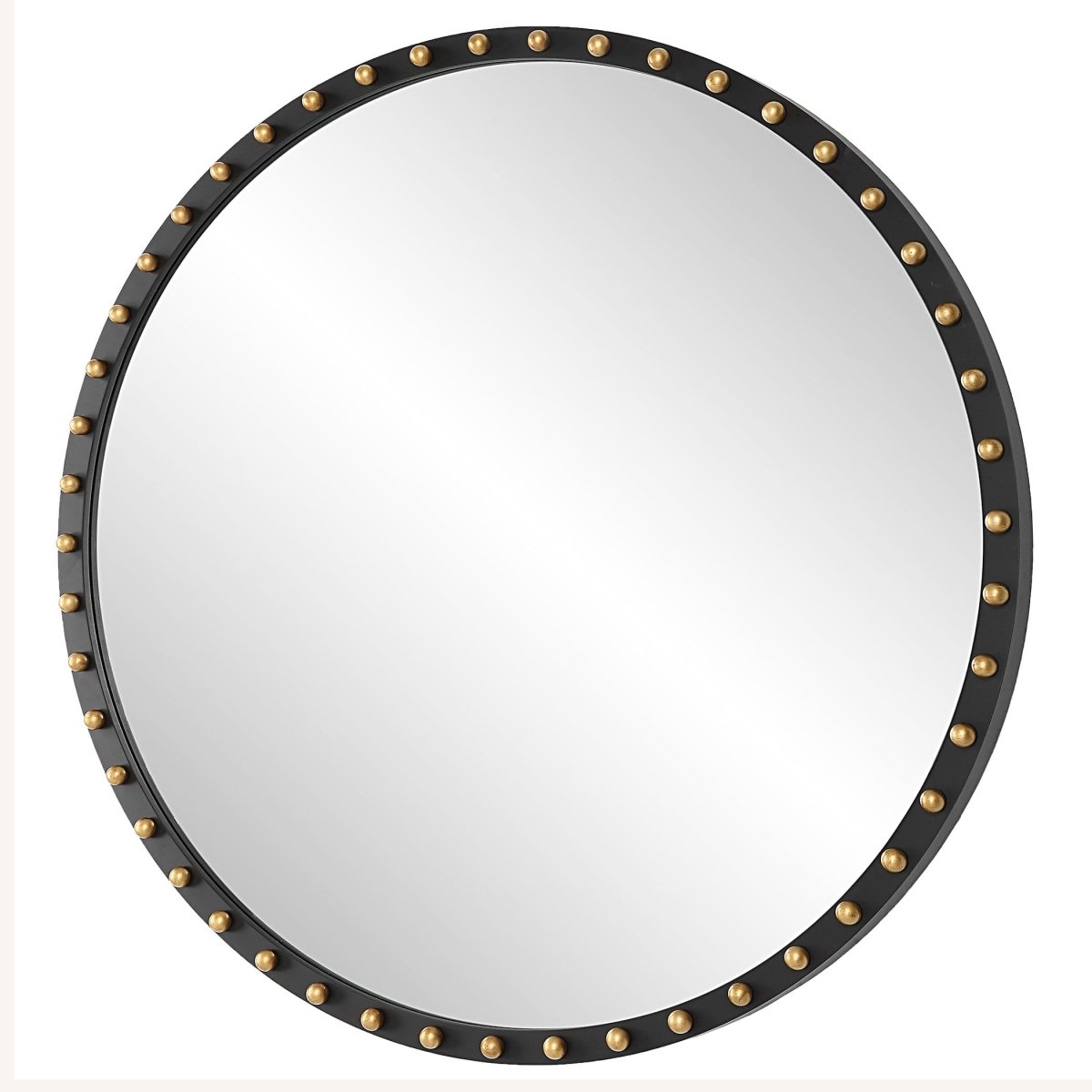 Sele Oversized Round Mirror - Uttermost - Round Mirrors by Modest Hut