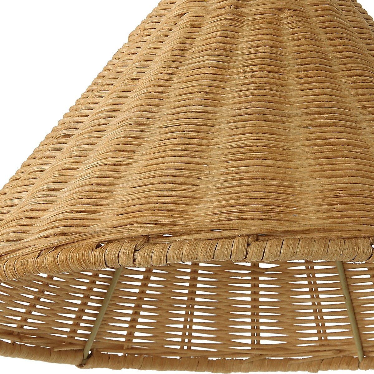 Phuvinh 1 Light Rattan Shade Sconce - Uttermost - Sconces by Modest Hut