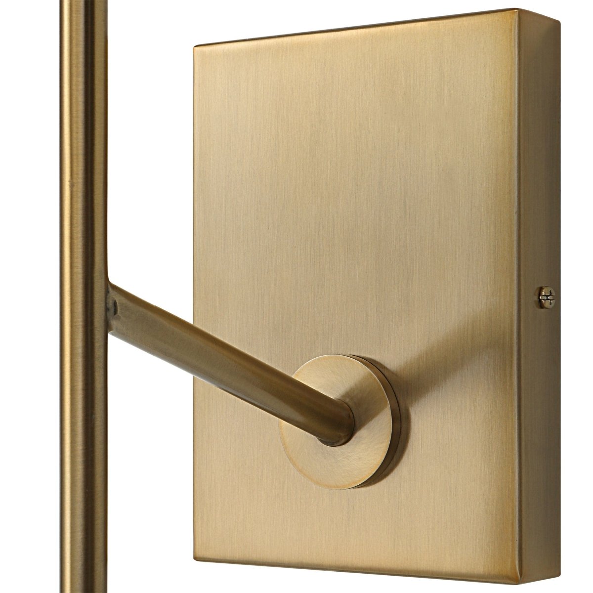 Telesto 1 Light Brass Sconce - Uttermost - Sconces by Modest Hut