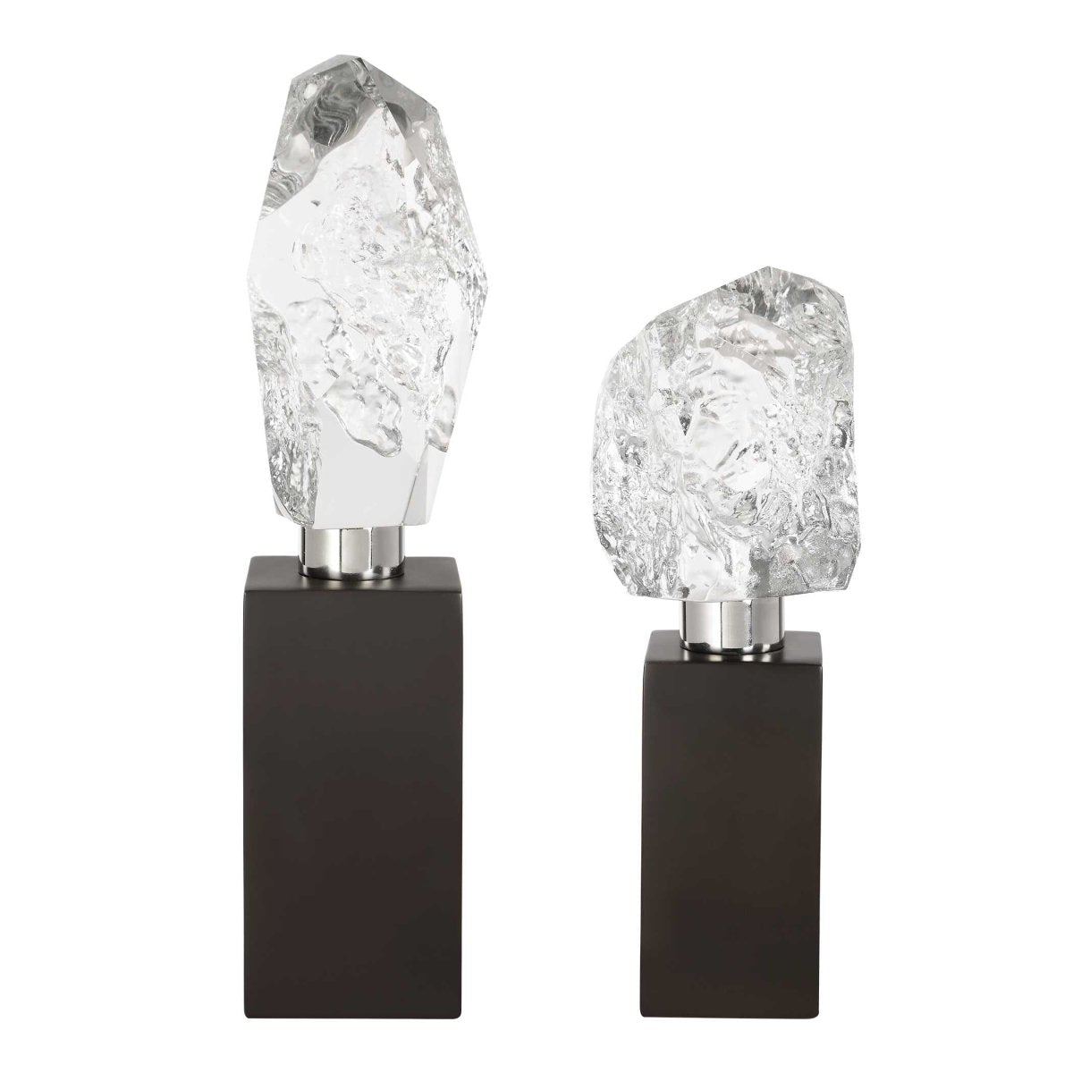 Crystal Peak Sculptures Set/2 - Uttermost - Sculptures by Modest Hut