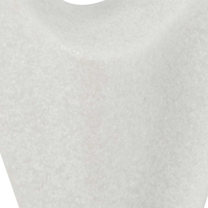 Fluid Drop White Stone Sculpture - Sculptures