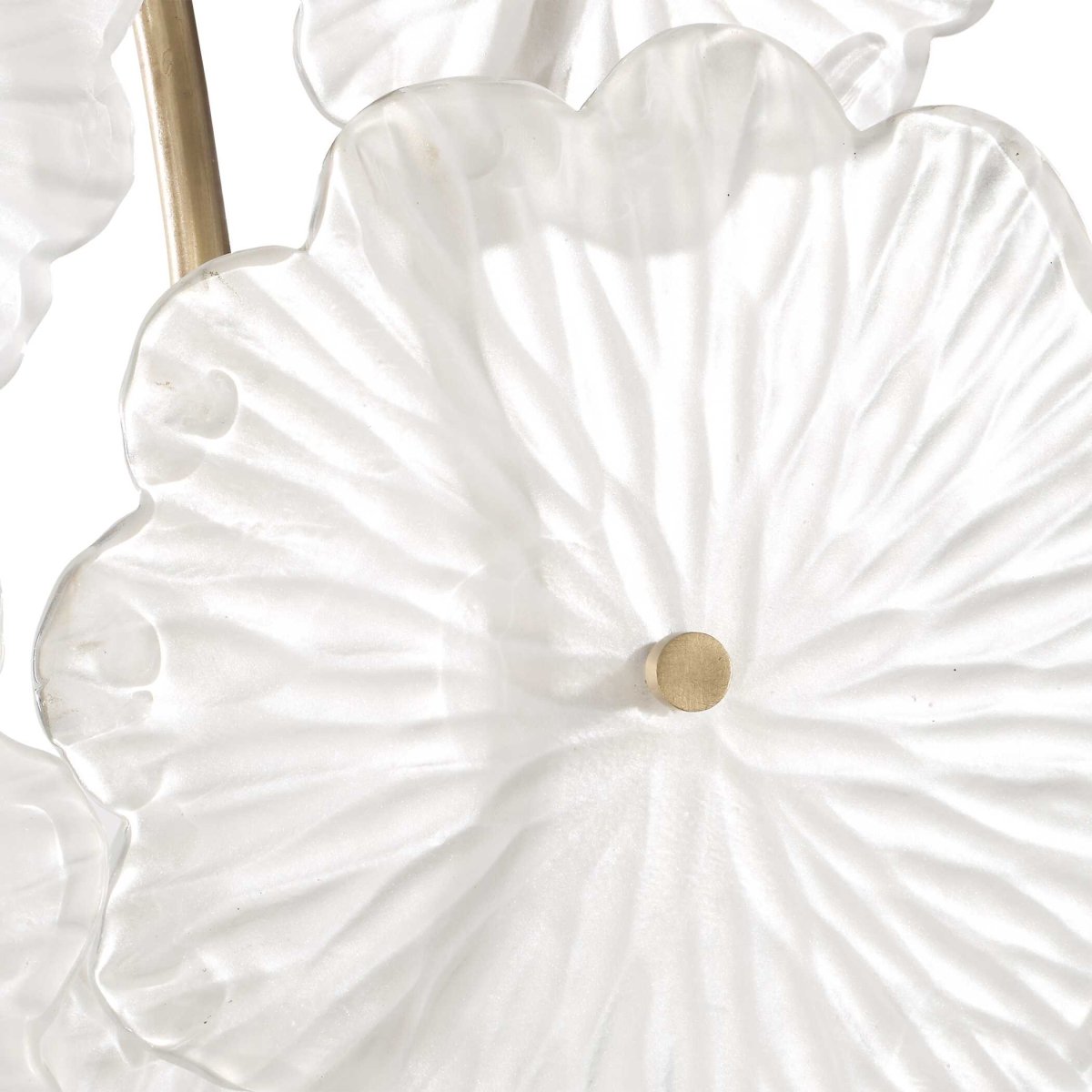 Glass Garden Table Sculpture - Uttermost - Sculptures by Modest Hut