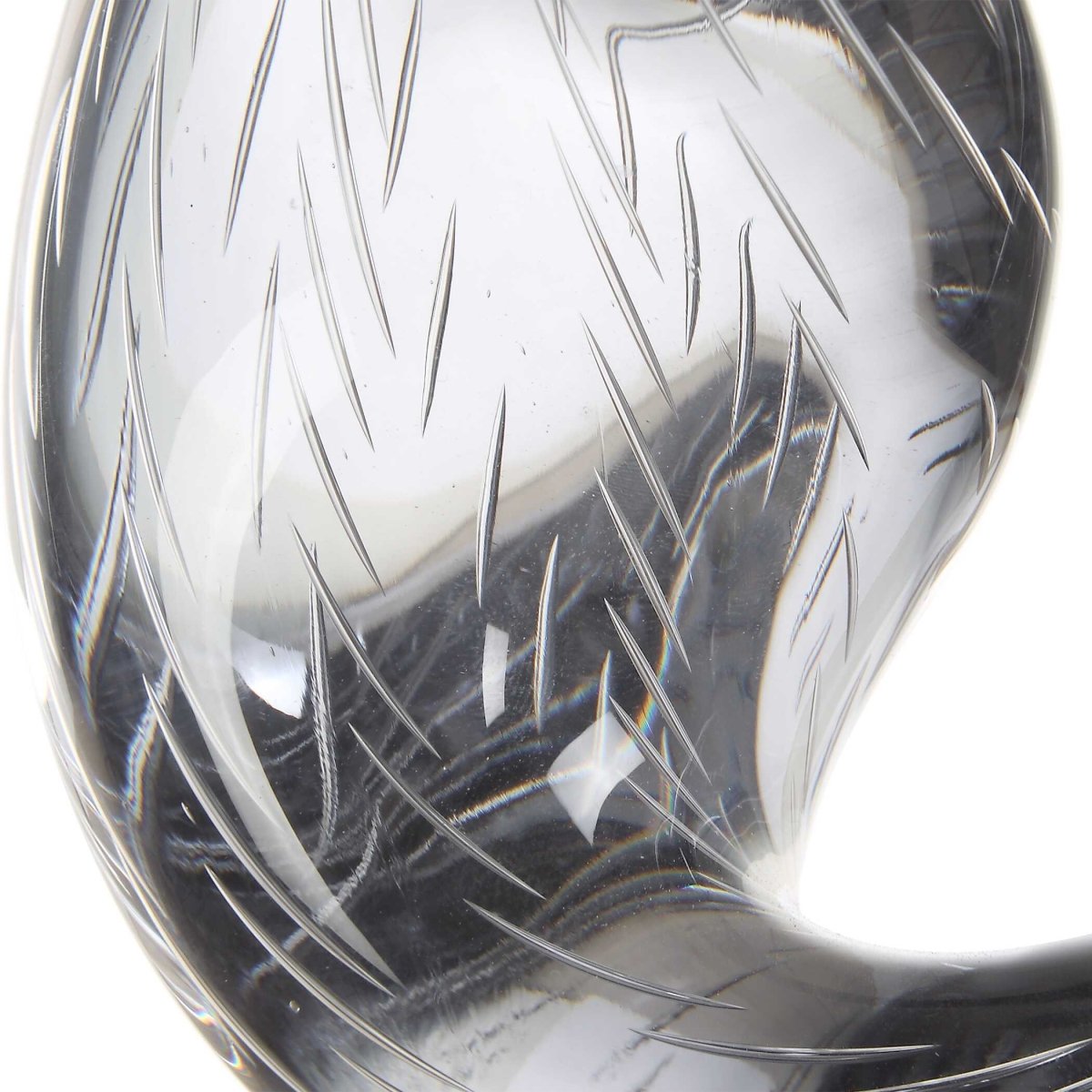 Luminous Twist Glass Sculpture - Uttermost - Sculptures by Modest Hut