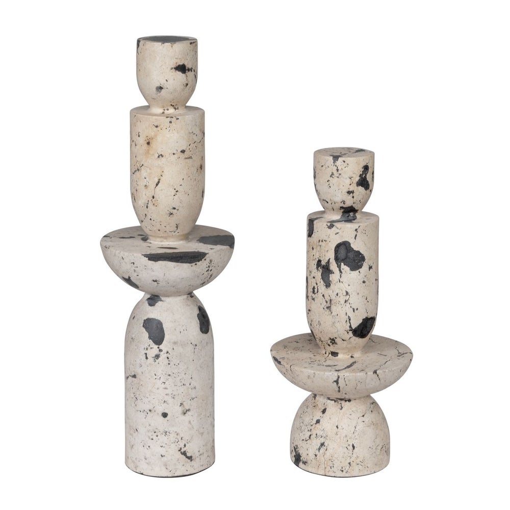 Nouveau Tower Outdoor Sculptures, S/2 - Uttermost - Sculptures by Modest Hut