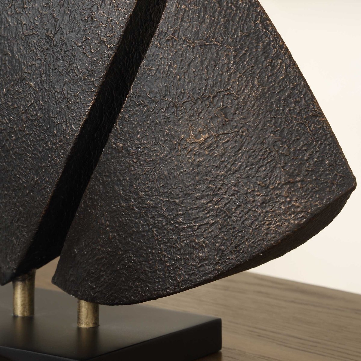 Wind Crest Dark Bronze Sculpture - Uttermost - Sculptures by Modest Hut