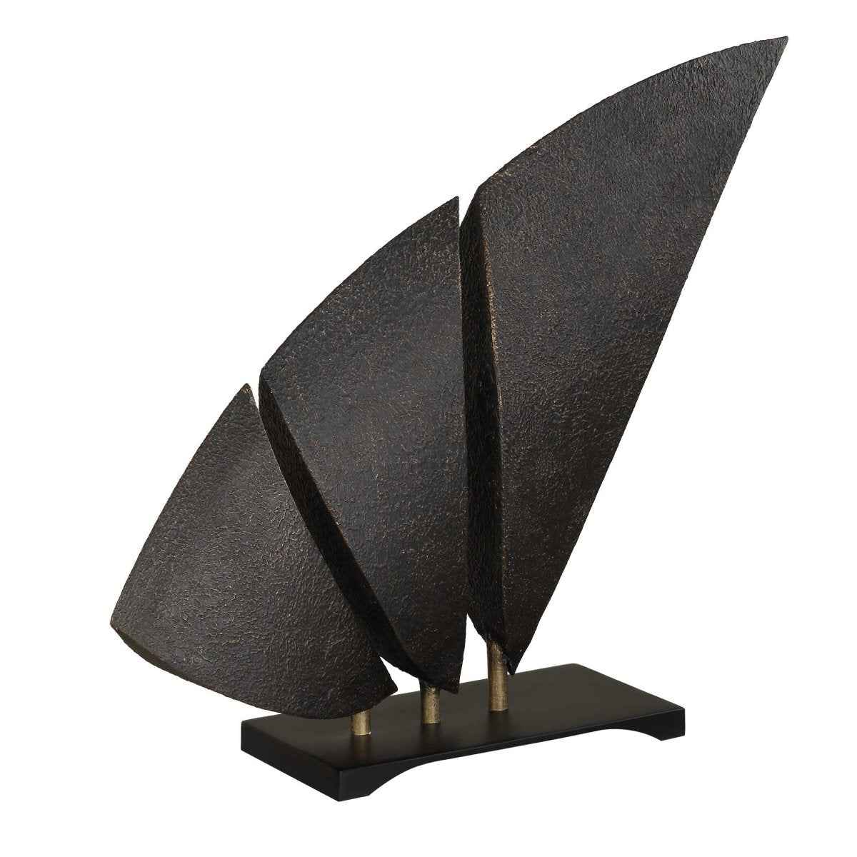 Wind Crest Dark Bronze Sculpture - Uttermost - Sculptures by Modest Hut