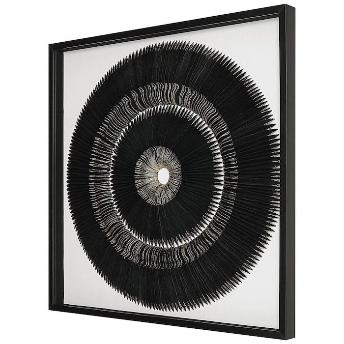 Sandara Black And Gold Shadow Box - Uttermost - Shadow Boxes by Modest Hut