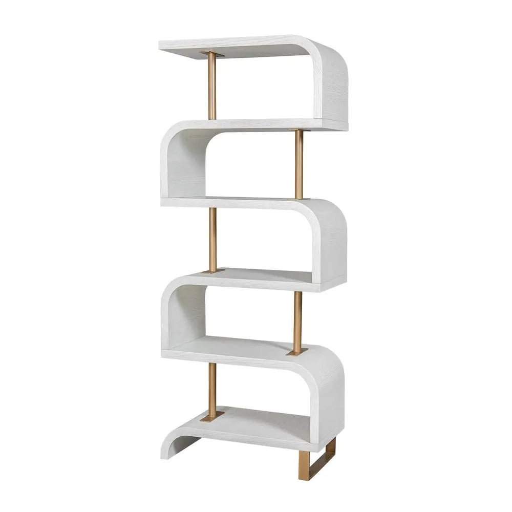 Bia White Etagere - Uttermost - Shelving by Modest Hut