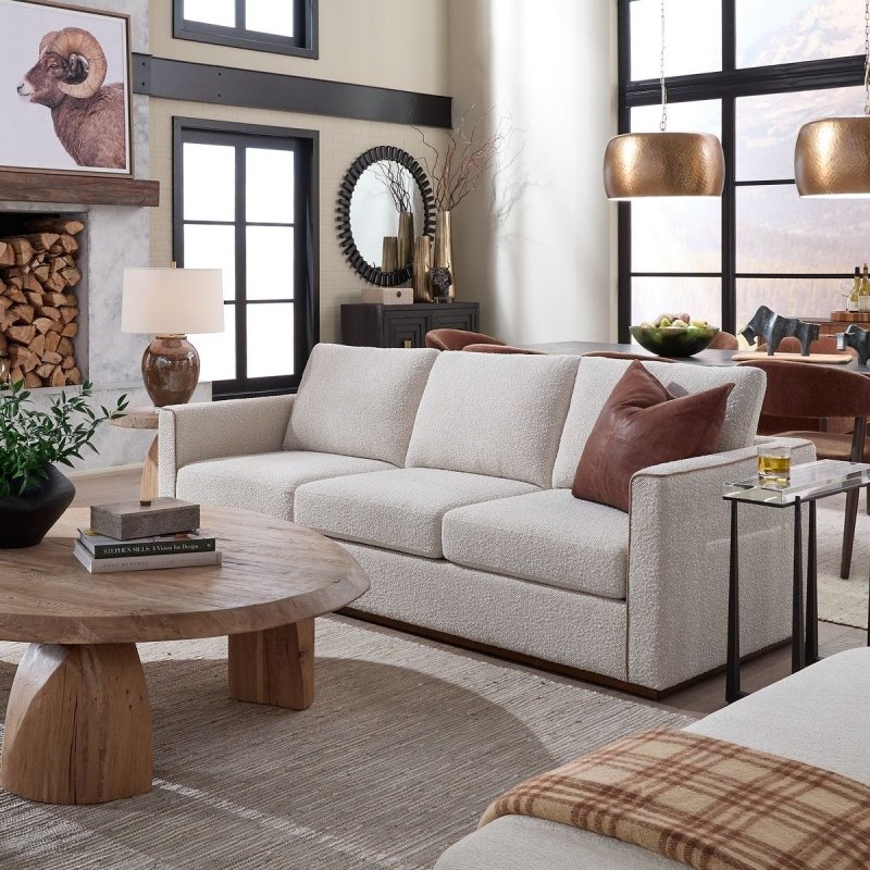Close-up detail of the Lorien Sofa