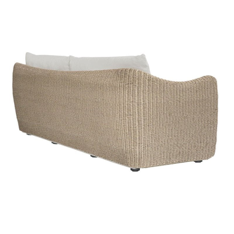 Rear angled view of the Sunset outdoor sofa
