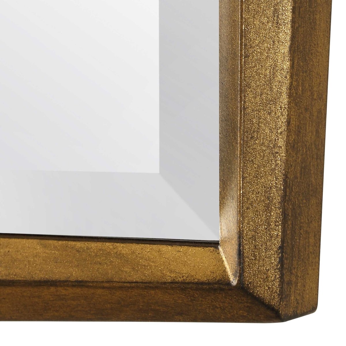 On Point Square Gold Mirror - Uttermost - Square Mirrors by Modest Hut