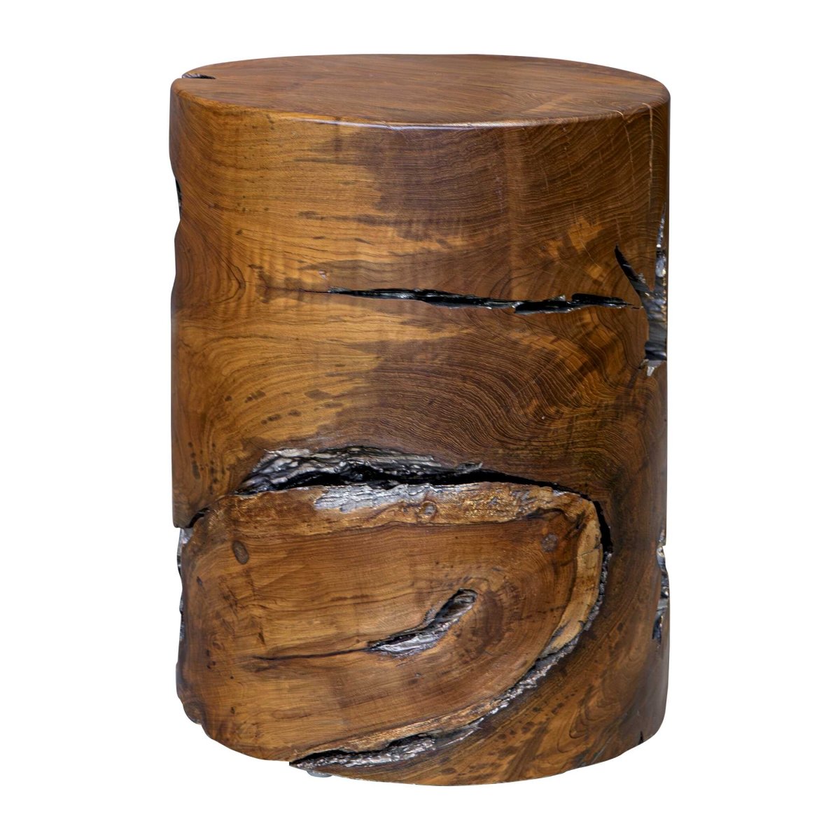 Rafe Wooden Accent Stool - Uttermost - Stools by Modest Hut