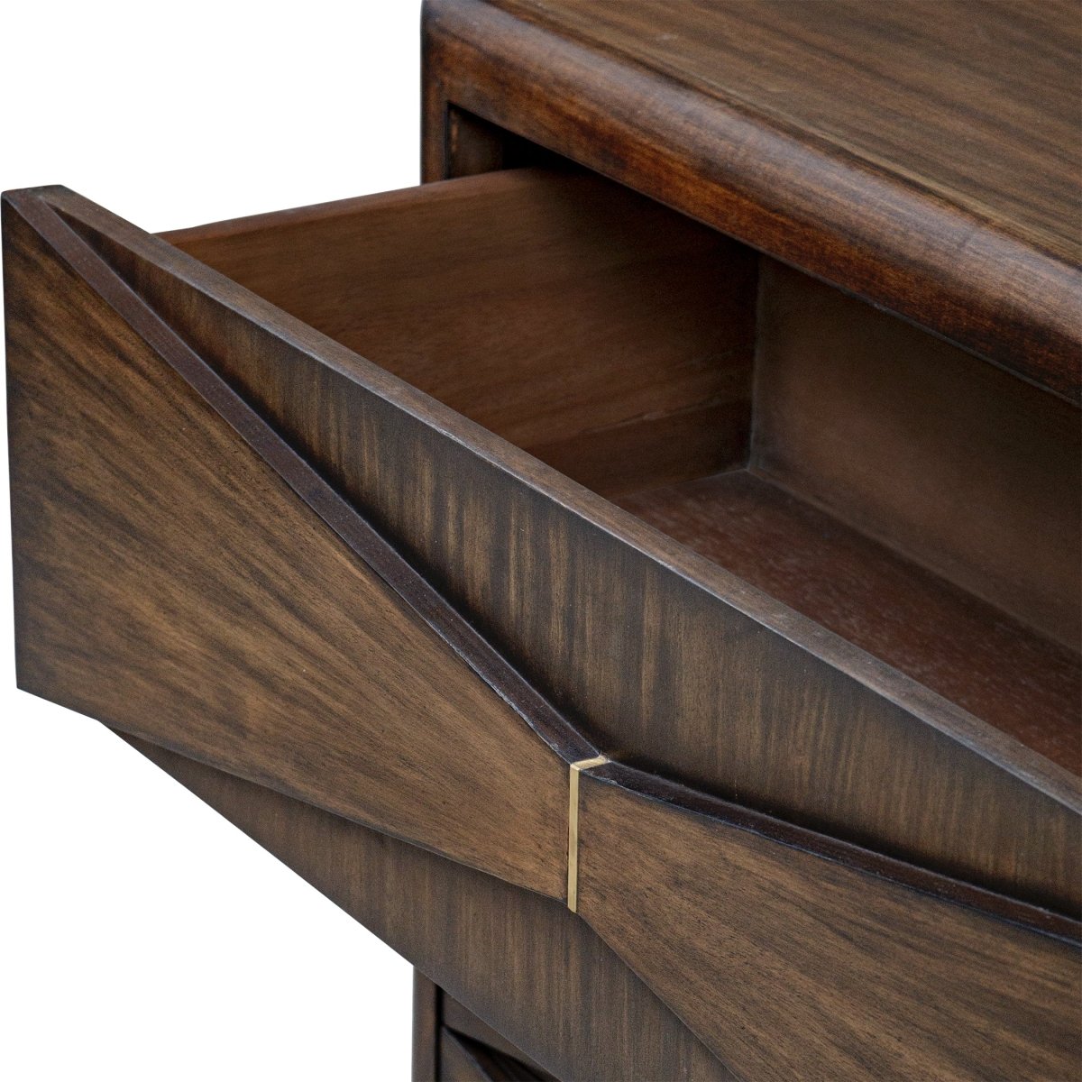 Bowtie 3 Drawer Mid - Century Chest - Uttermost - Storage Chests by Modest Hut